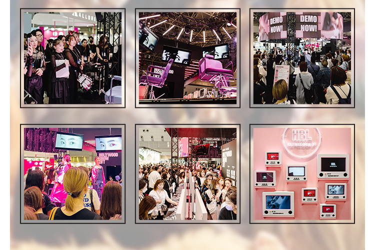 HBL展示ブース BWJ福岡でも大盛況！ たくさんの方に「眉毛で感動」を届けました